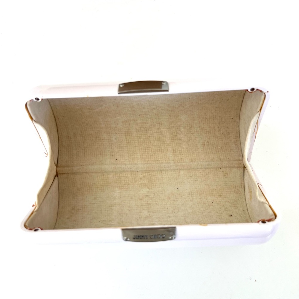 JIMMY CHOO Italy Essie ZP2 BD Rectangle Lenses Leopard w Silver Frame Glasses - Picture 15 of 15